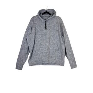 Puma Cloudspun Training Hoodie Mens XL Heather Grey Athletic Sweatshirt Pullover